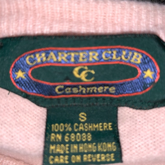 Charter Club Cashmere Sweater - Picture 6 of 8